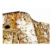 EL Morro, carte postale de Porto Rico