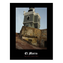 EL Morro, San Juan, Porto Rico Carte Postale