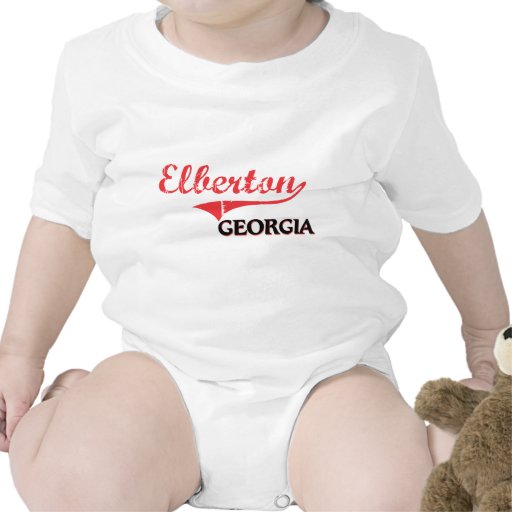 Elberton Georgia Stadt-Klassiker Strampelanzüge