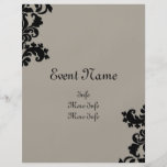 Eleganter Flyer