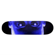 Elektrisches blaues Gesicht (ober) durch KLM Individuelle Skateboarddecks