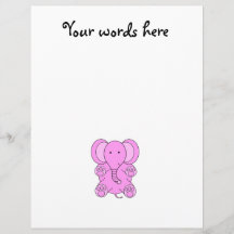 Éléphant de roses pâles prospectus
