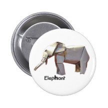 Elephant Origami Badges