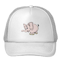 Éléphant rose graphic.png de bébé casquette