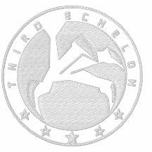 Emblem 17 ~ gestickt