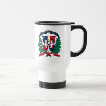 emblème de la République Dominicaine Mug À Café