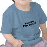 Embrassez-moi, Im pièce en t mignonne de bébé T-shirts