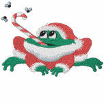 Embrassez-moi maintenant grenouille sweat à capuche brodé