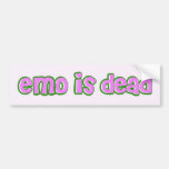 emo ist tot autoaufkleber