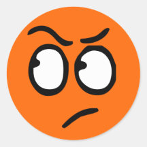Emoticon-kundengerechter Hintergrund-Aufkleber