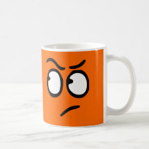 Emoticon-kundengerechter Hintergrund-Becher Kaffee Tasse
