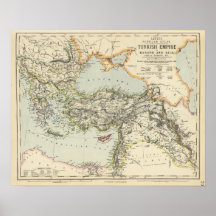 Empire turc, Grèce, Roumanie Posters