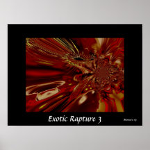 Enchantement exotique 3 d'affiche - customisé