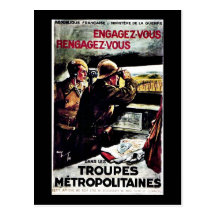 Engagez Vous Rengagez Vous Carte Postale