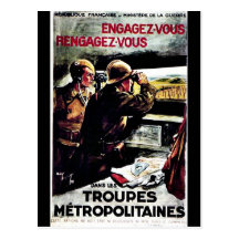Engagez Vous Rengagez Vous Carte Postale