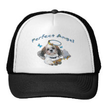 Engels-Schmetterlings-Fänger Shih Tzu perfekter Retrokultkappe