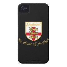 England, Löwen, das Zuhause des Abzeichens des Fuß iPhone 4 Etuis