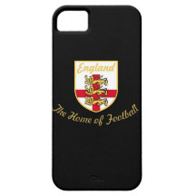England, Löwen, das Zuhause des Abzeichens des Fuß iPhone 5 Hülle