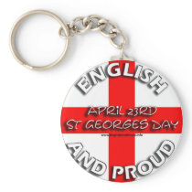 Englisch und stolz - Schlüsselkette