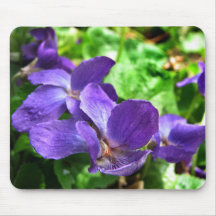 Englisches violettes Mousepad