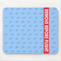 Enlevez avant vol - Avaiation Tapis De Souris