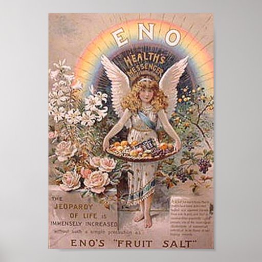 Enos Frucht-Salz-Anzeige 2 Plakat