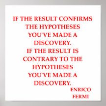 Enrico Fermi Plakat