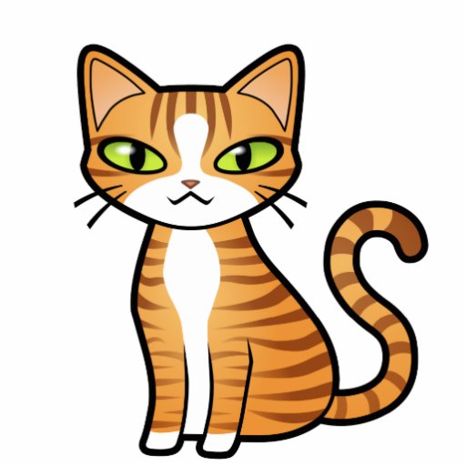 Entwerfen Sie Ihre eigene Cartoon-Katze Photoausschnitt
