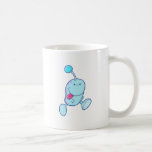 entzückendes blaues Goofballmonster Kaffee Tassen