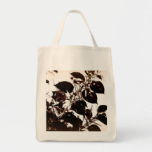 Épicerie fourre-tout ; bambou en fleur, "naturale  sac fourre-tout
