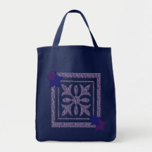 Épicerie royale et pourpre Fourre-tout Sacs