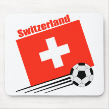 Équipe de football suisse tapis de souris