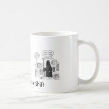 Équipe de nuit, équipe de nuit,… - customisé mugs à café