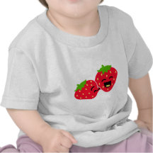 Erdbeerkuß T-shirts
