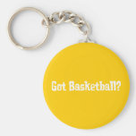 Erhaltene Basketball-Geschenke Schlüsselbänder