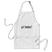 erhaltenes Fondue? Schürzen