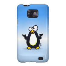 Erwägen des Pinguins Galaxy SII Hülle