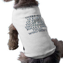 Es gibt 10 Arten Leute… Hunde-t-shirt