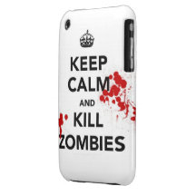 Es heiratet tötet für iPhone 3/3GS - KeepCalm Zomb Case-Mate iPhone 3 Hülle