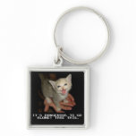 Es ist gefährlich, alleinzu gehen Keychain