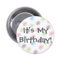 Es ist mein Geburtstag! Anstecknadel