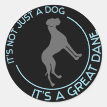 Es ist nicht gerade ein Hund Sticker