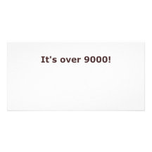 Es ist über 9000! bildkarte