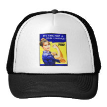 Es ist Zeit für eine Änderung - Sarah Palin Baseballkappen