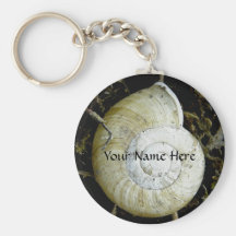 Escargot de terre Shell, port néerlandais, Alaska Porte-clé