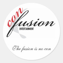 Escroquez la fusion, la fusion n'est aucune escroq autocollants