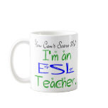 ESL-Lehrer-Becher