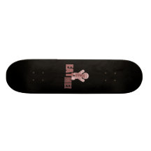 ESSEN SIE MICH! Lebkuchen-Mann - Rot Personalisierte Skateboards