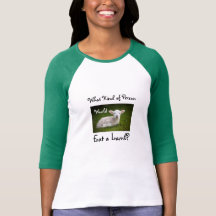 Essen Sie nicht Lamm-Foto-T-Stück Tshirt