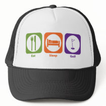 Essen Sie Schlaf-Golf